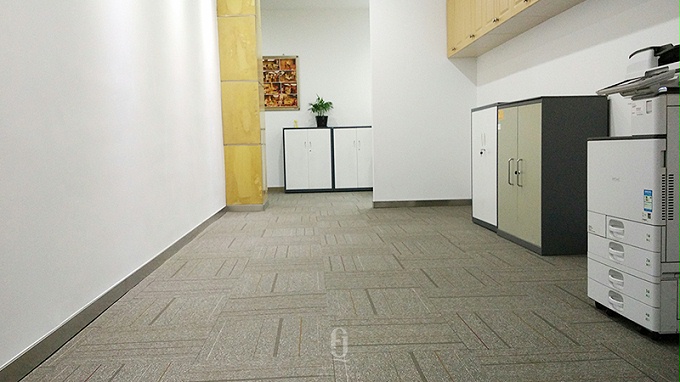 天合汽车集团办公室方块地毯定制