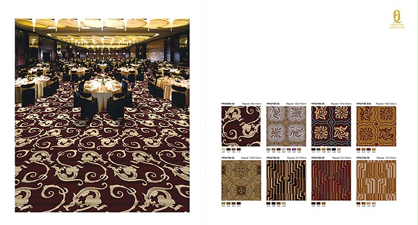 宴会厅地毯,酒店地毯,定制宴会厅地毯