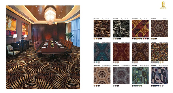宴会厅地毯,定制酒店地毯,满铺地毯
