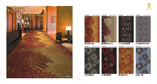 走廊地毯,酒店地毯,纯手工地毯