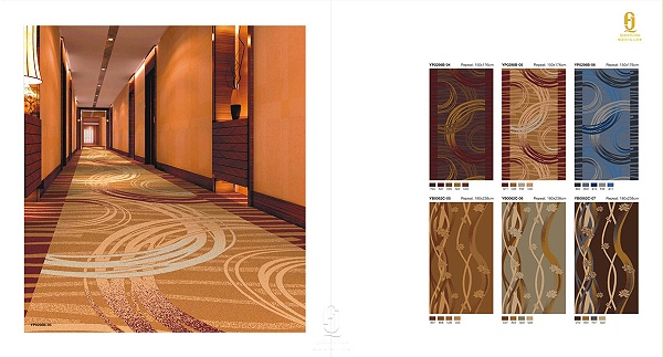 走廊地毯,酒店地毯,手工羊毛地毯
